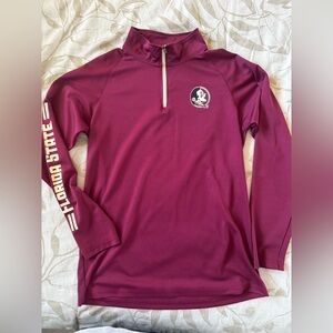 Florida State Quarter-Zip Pullover size L youth (16-18)